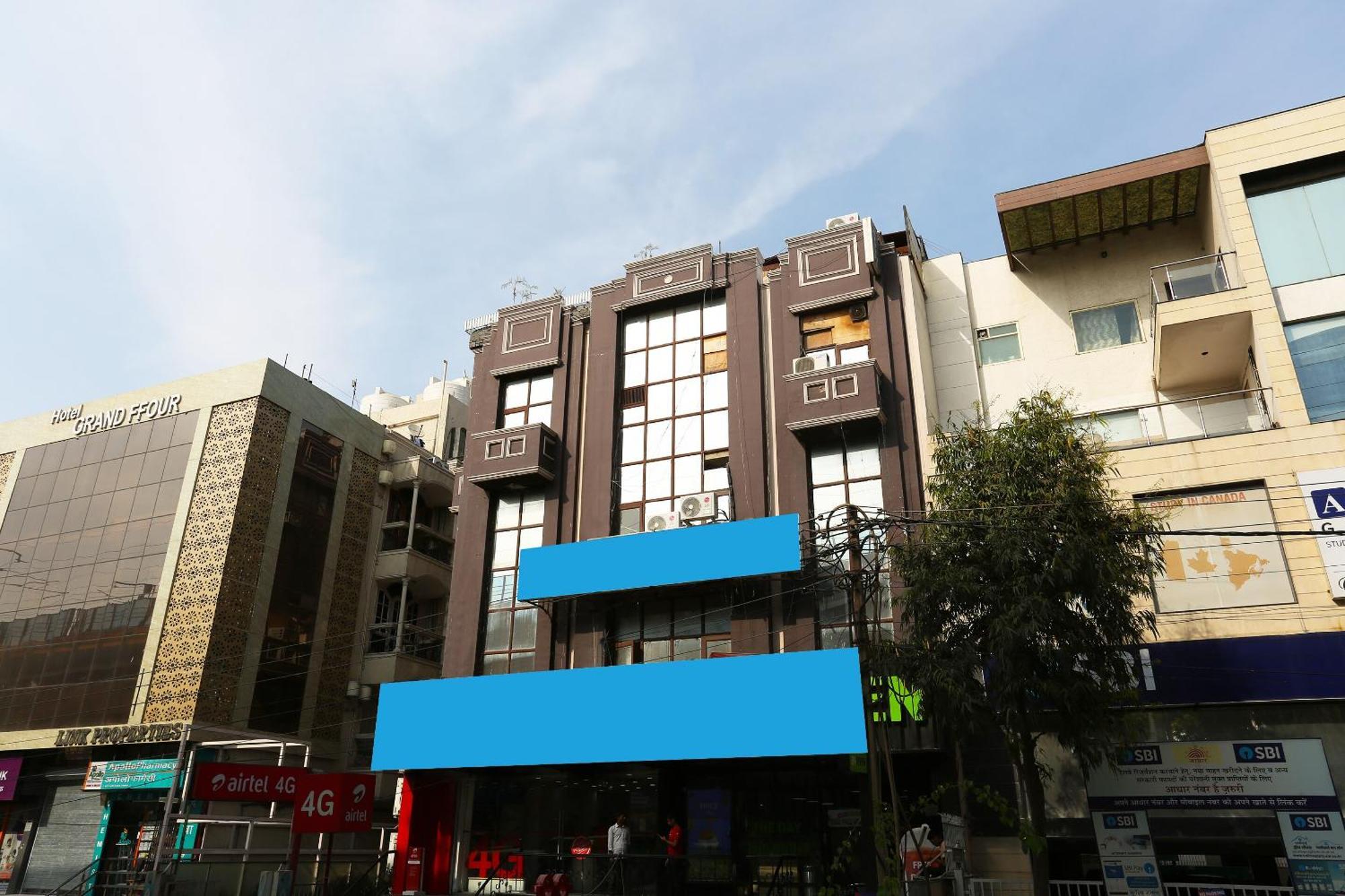 Oyo Flagship Hotel F Five Nowe Delhi Zewnętrze zdjęcie