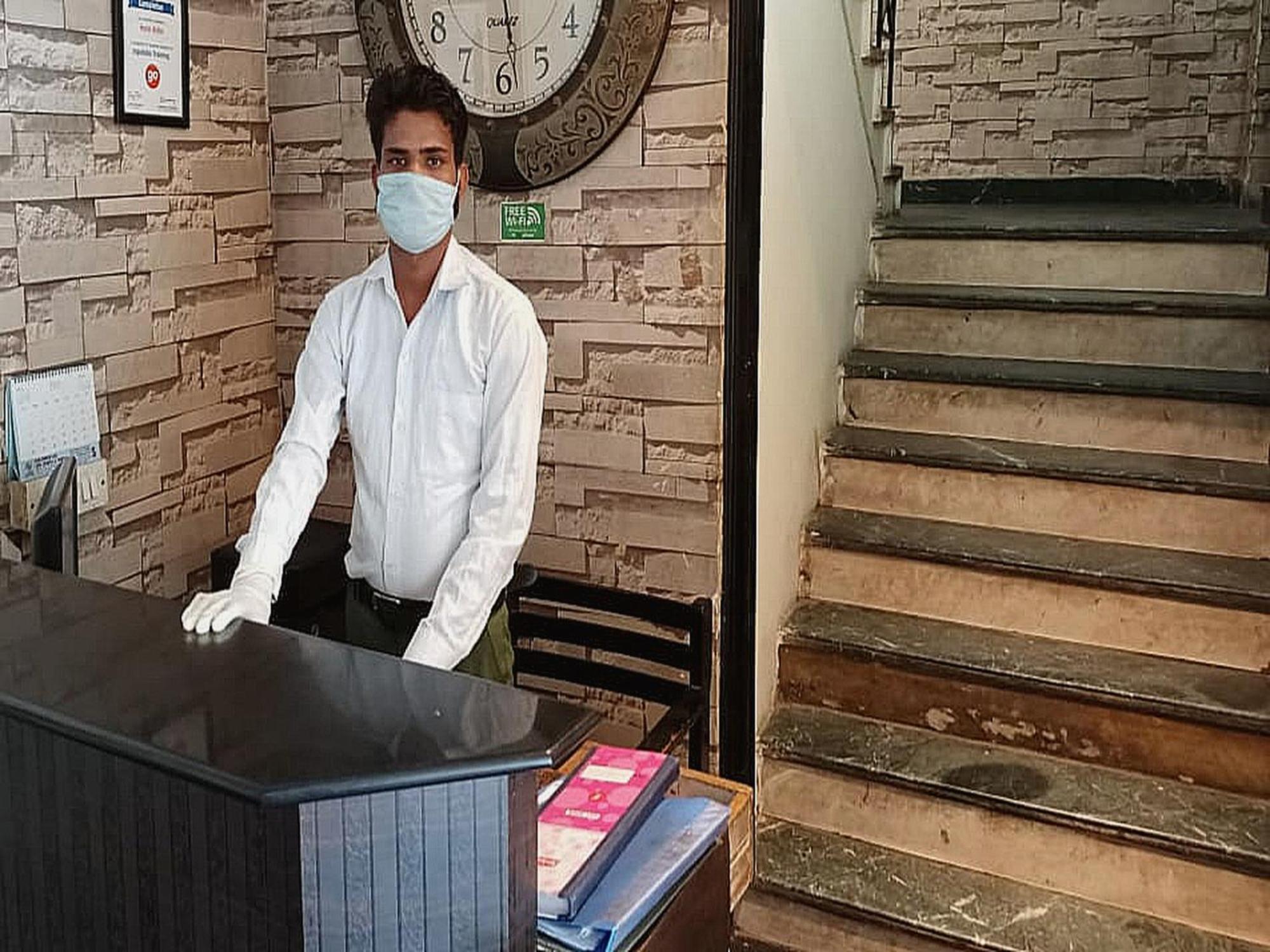 Oyo Flagship Hotel F Five Nowe Delhi Zewnętrze zdjęcie