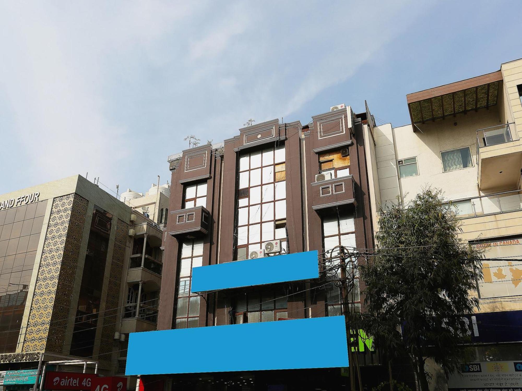 Oyo Flagship Hotel F Five Nowe Delhi Zewnętrze zdjęcie