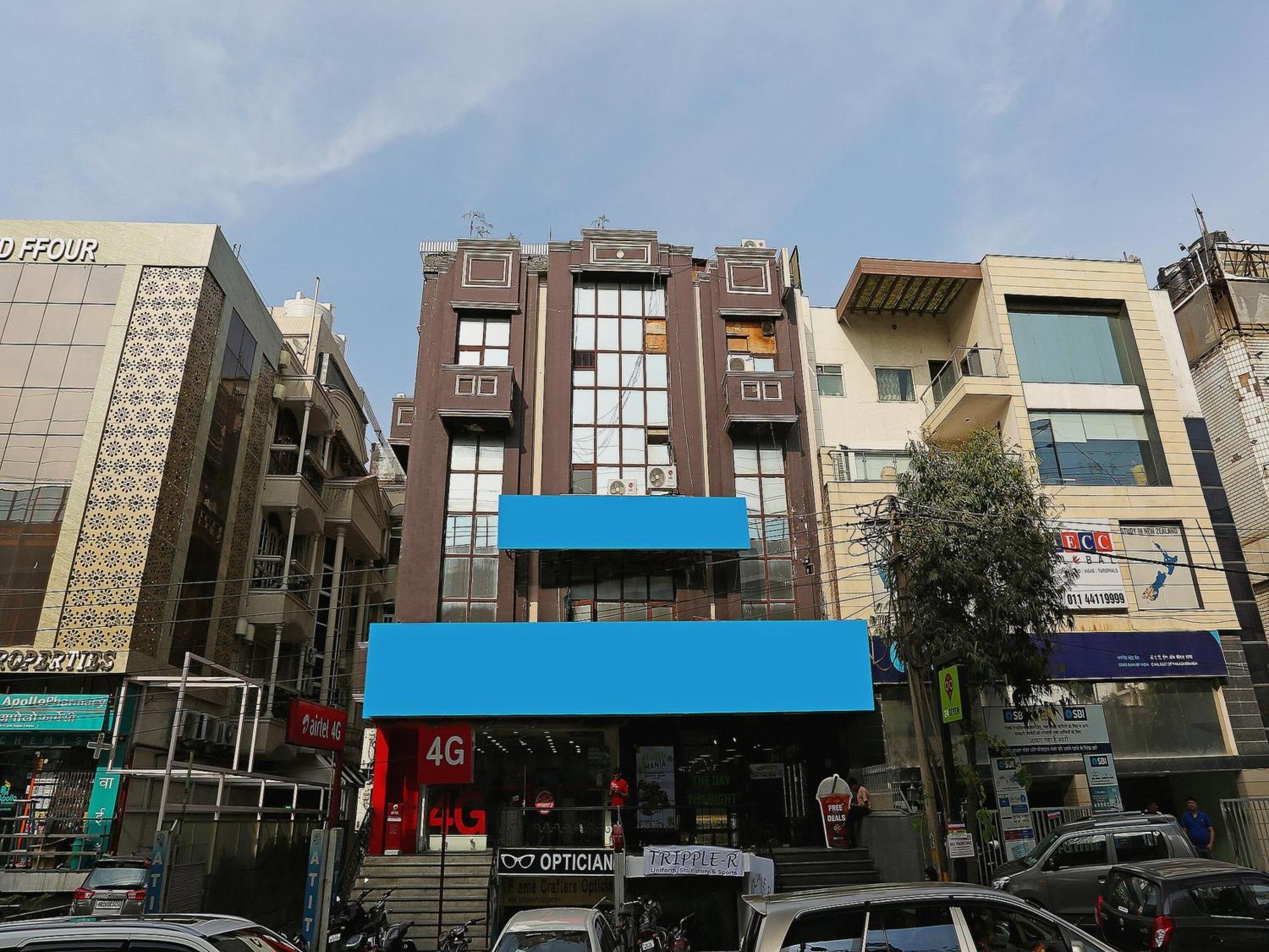 Oyo Flagship Hotel F Five Nowe Delhi Zewnętrze zdjęcie