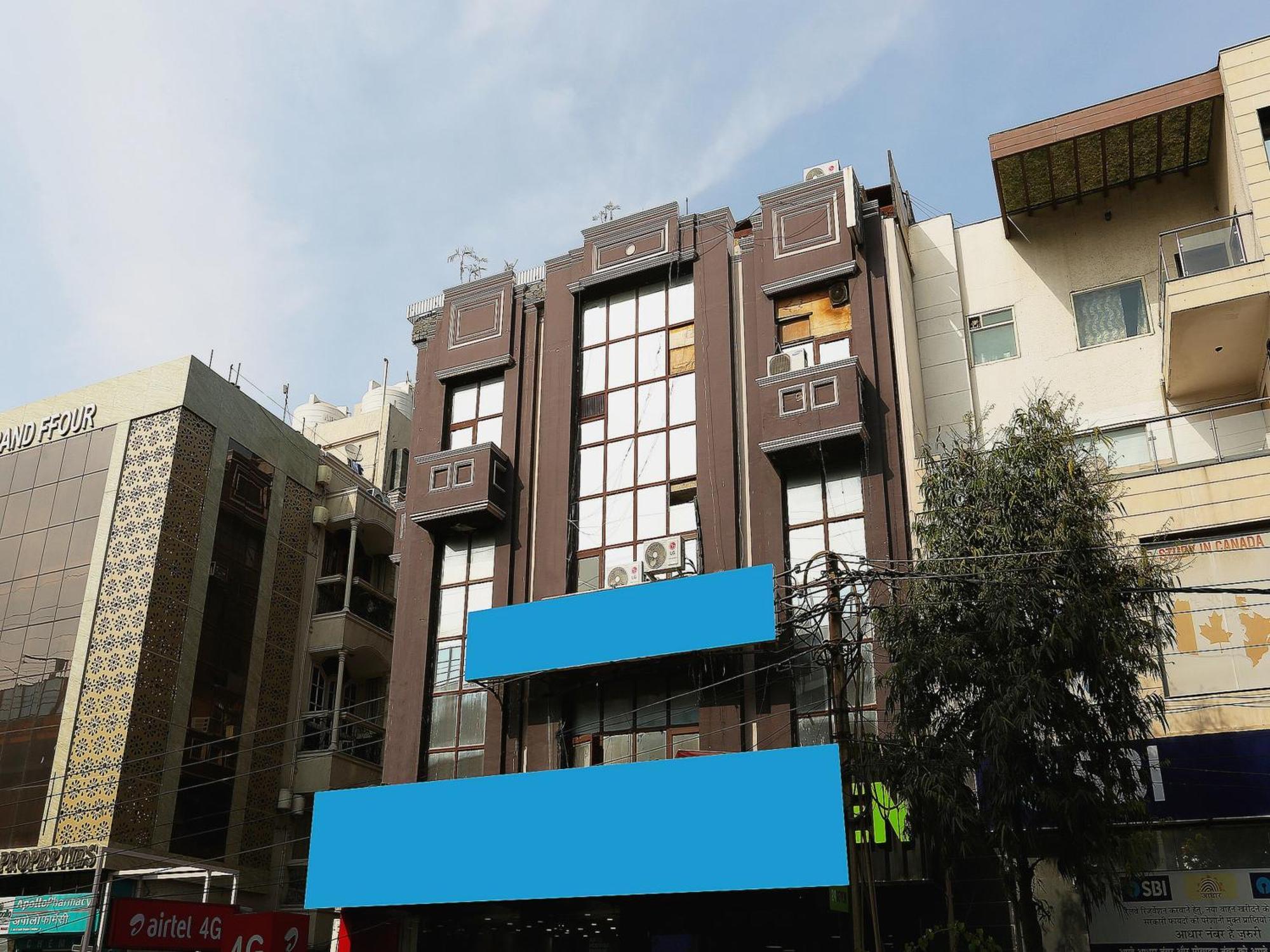 Oyo Flagship Hotel F Five Nowe Delhi Zewnętrze zdjęcie